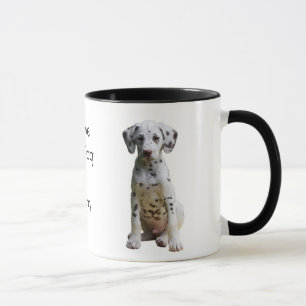 Ik hou van mijn Dog Dalmatian Coffee Mok