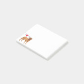 Ik hou van mijn Dogue de Bordeaux Post-it® Notes (Schuin)