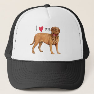 Ik hou van mijn Dogue de Bordeaux Trucker Pet