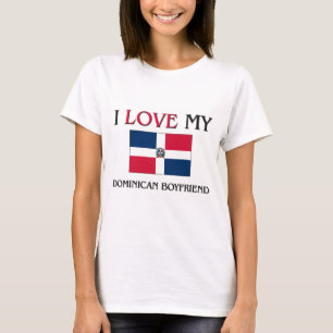 Ik hou van mijn Dominicaanse Boyvriend T-shirt