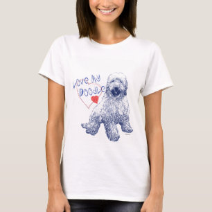 Ik hou van mijn doodle t-shirt