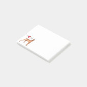 Ik hou van mijn Duitse Pinscher Post-it® Notes (Schuin)