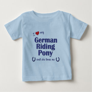 Ik hou van mijn Duitse Pony (Vrouw Pony)