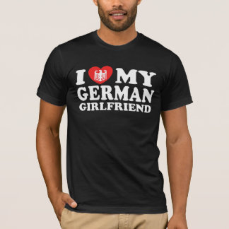 Ik hou van mijn Duitse Vriendin T-shirt