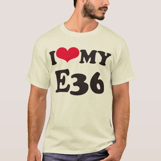 Ik hou van mijn E36 T-shirt (Voorkant)