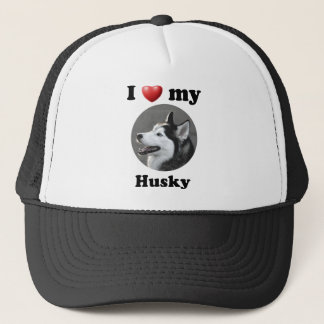 Ik hou van mijn echtgenoot trucker pet