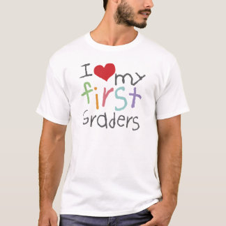 Ik hou van mijn eerste klas, basisstation t-shirt