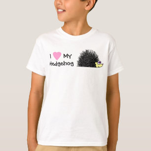 Ik hou van mijn egel meisjes T-Shirt