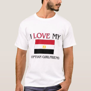 Ik hou van mijn Egyptische Vriendin T-shirt