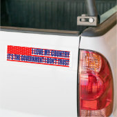 Ik hou van mijn eigen Bumpersticker (Op Truck)