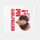 Ik hou van mijn eigen Vriendin Fleece Deken (Voorkant (Horizontaal))