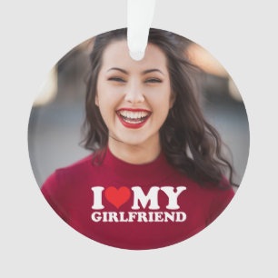 Ik hou van mijn eigen Vriendin foto Ornament