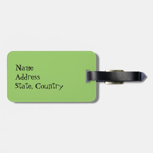 Ik hou van mijn Engelse Springer Spaniel Bagagelabel (Achterkant horizontaal)