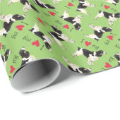 Ik hou van mijn Engelse Springer Spaniel Cadeaupapier (Rol Hoek)