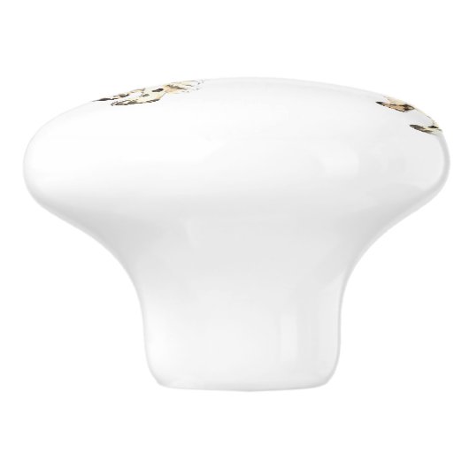 Ik hou van mijn Engelse Springer Spaniel Keramische Knop (Zijkant)