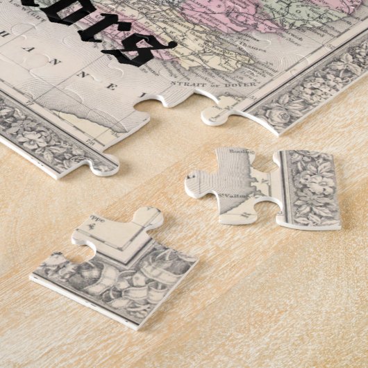 Ik hou van mijn Engelse voorouders | Aangepaste pu Legpuzzel (Zijkant)