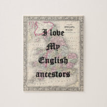 Ik hou van mijn Engelse voorouders | Aangepaste pu