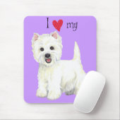 Ik hou van mijn estie muismat (Met muis)