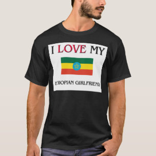 Ik hou van mijn Ethiopische Vriendin T-shirt