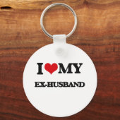 Ik hou van mijn ex-man sleutelhanger (Voorkant)