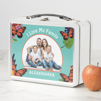Ik hou van mijn familie Butterflies Natuur Persona