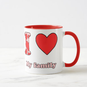 Ik hou van mijn familie mok