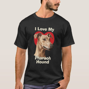 Ik hou van mijn farao hond Puppy T-shirt