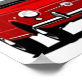 Ik hou van mijn Fiat 600 Poster (Hoek)