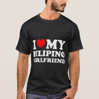 Ik hou van mijn Filippijnse Vriendin Ik hart mijn T-shirt