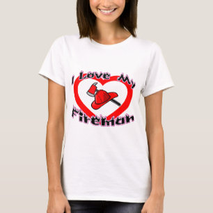 Ik hou van mijn Fireman T-shirt
