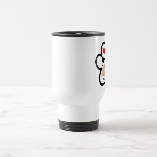 Ik hou van mijn Franse Bulldog Mok (Center)