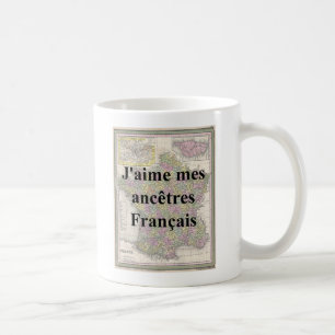 Ik hou van mijn Franse Mok van Ancestoren