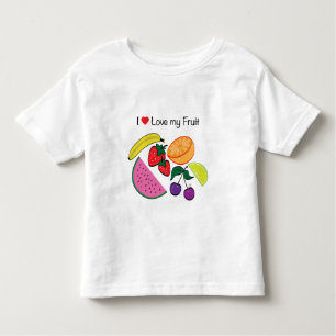 Ik hou van mijn fruit... kinder shirts