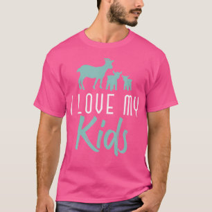 Ik hou van mijn Funny Farmer Boerderij Animal Farm T-shirt