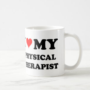 Ik hou van mijn fysieke Therapist Koffiemok