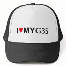 Ik hou van mijn G35 Baseball Pet