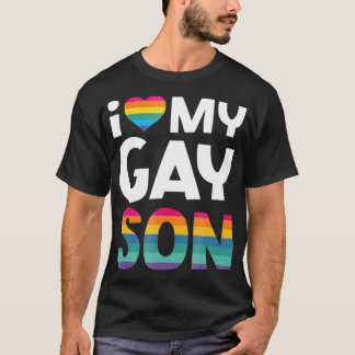 Ik hou van mijn Gay Son Shirt Gay Pride Gift LGBT