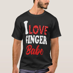 Ik hou van mijn gemberbaby Redhead T-shirt