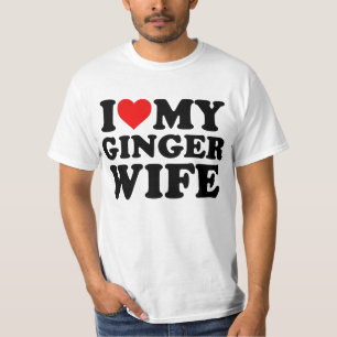 Ik hou van mijn gembervrouw t-shirt