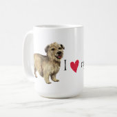 Ik hou van mijn genen van Imal Terrier Koffiemok (Voorkant links)