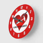 Ik hou van mijn geoloog ronde klok (Hoek)