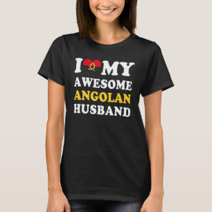 Ik hou van mijn Geweldige Angolese echtgenoot Funn T-shirt
