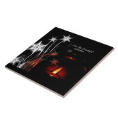 "Ik hou van mijn geweldige kleinzoon" Tegeltje (Zijkant)