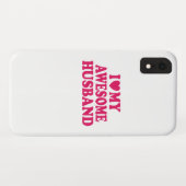 Ik hou van mijn Geweldige man Case-Mate iPhone Case (Achterkant (horizontaal))