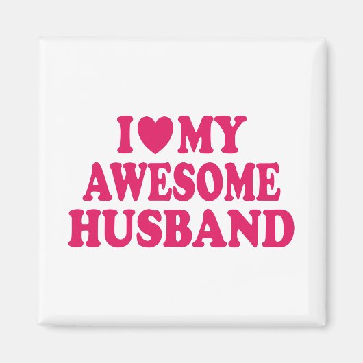 Ik hou van mijn Geweldige man Magneet (Voorkant)