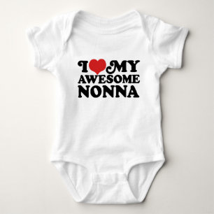 Ik hou van mijn Geweldige nonna Romper