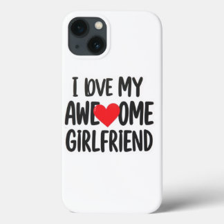 Ik hou van mijn geweldige vriendin iPhone 13 hoesje