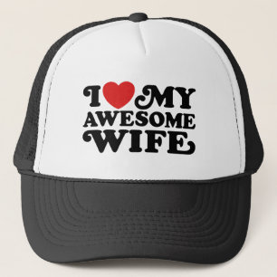 Ik hou van mijn Geweldige vrouw Trucker Pet