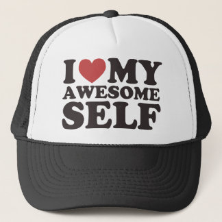Ik hou van mijn Geweldige zelf Trucker Pet