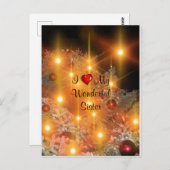 Ik hou van mijn geweldige zuster briefkaart (Voorkant / Achterkant)